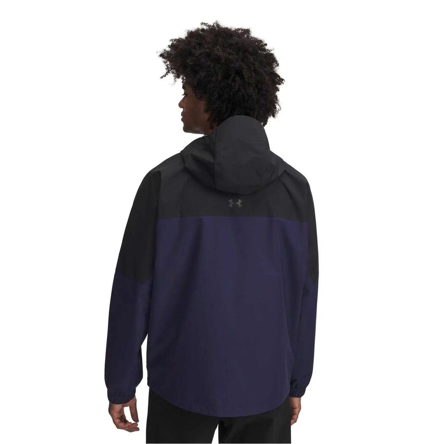 Mens Cloudstrike Waterproof Anorak (Black) 2/2