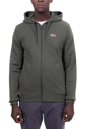 Sweat zippé - Homme - Buri - gris foncé