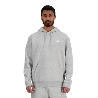 Heren regular hoodie met lange mouwen (grijs)