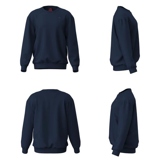 Felpa da uomo in cotone blu da lifestyle