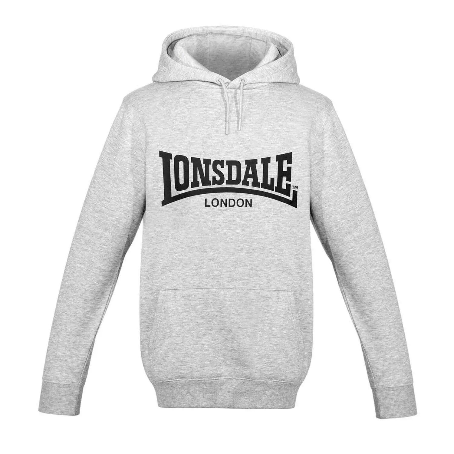 Mens Essential Oth Hoodie (Grey Marl) 2/4
