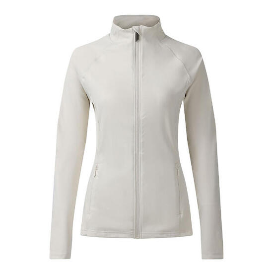 Dames Refresh Full Zip Midlayer (Amandelmelk)