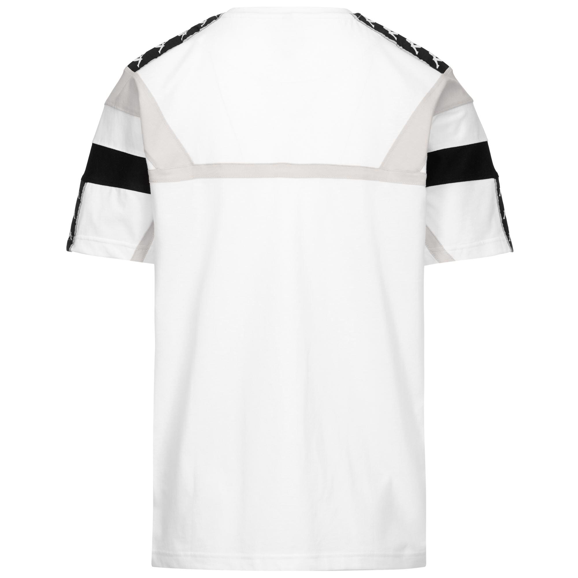 T-shirt da uomo in cotone bianco da calcio 3/3