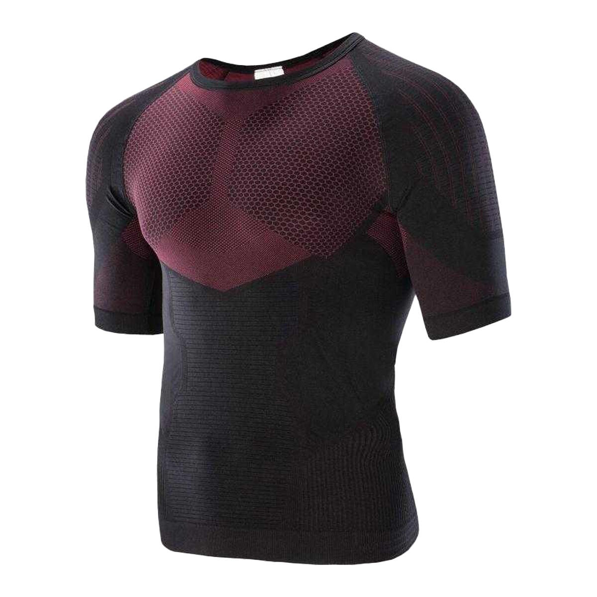 Maglietta Termoattivo Uomo Hi-Tec Hano Violetto 3/3