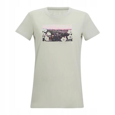 Dames fingal landschap tshirt (grijze dageraad)