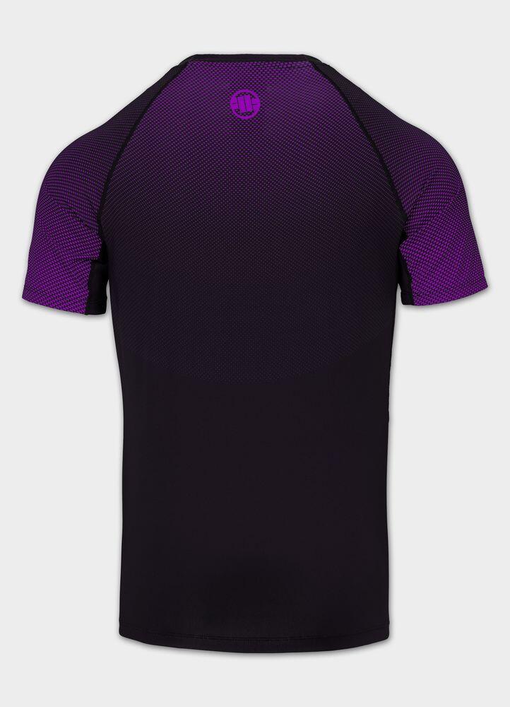 Męski krótki rashguard PITBULL techniczna sportowa koszulka RANKED 4/7