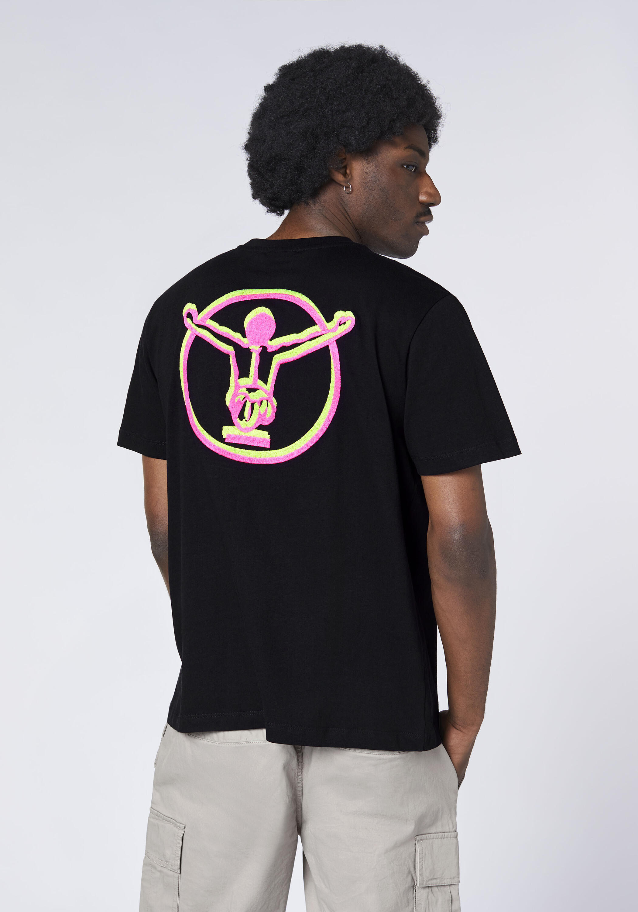T-Shirt mit Kontrastlogo 4/7