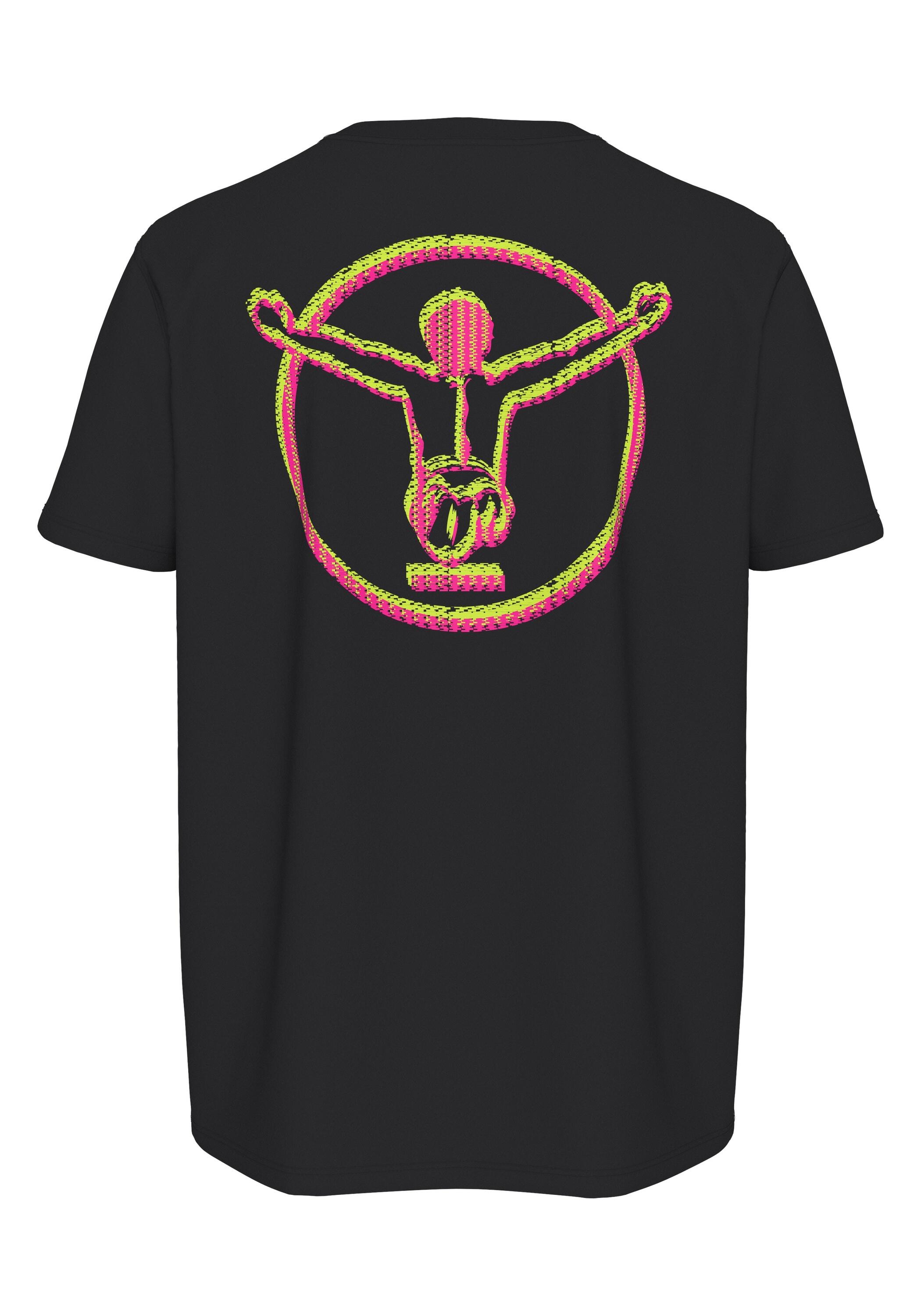T-Shirt mit Kontrastlogo 2/7