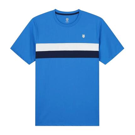 Tshirt Motif/style À Rayures Homme (Bleu De France)