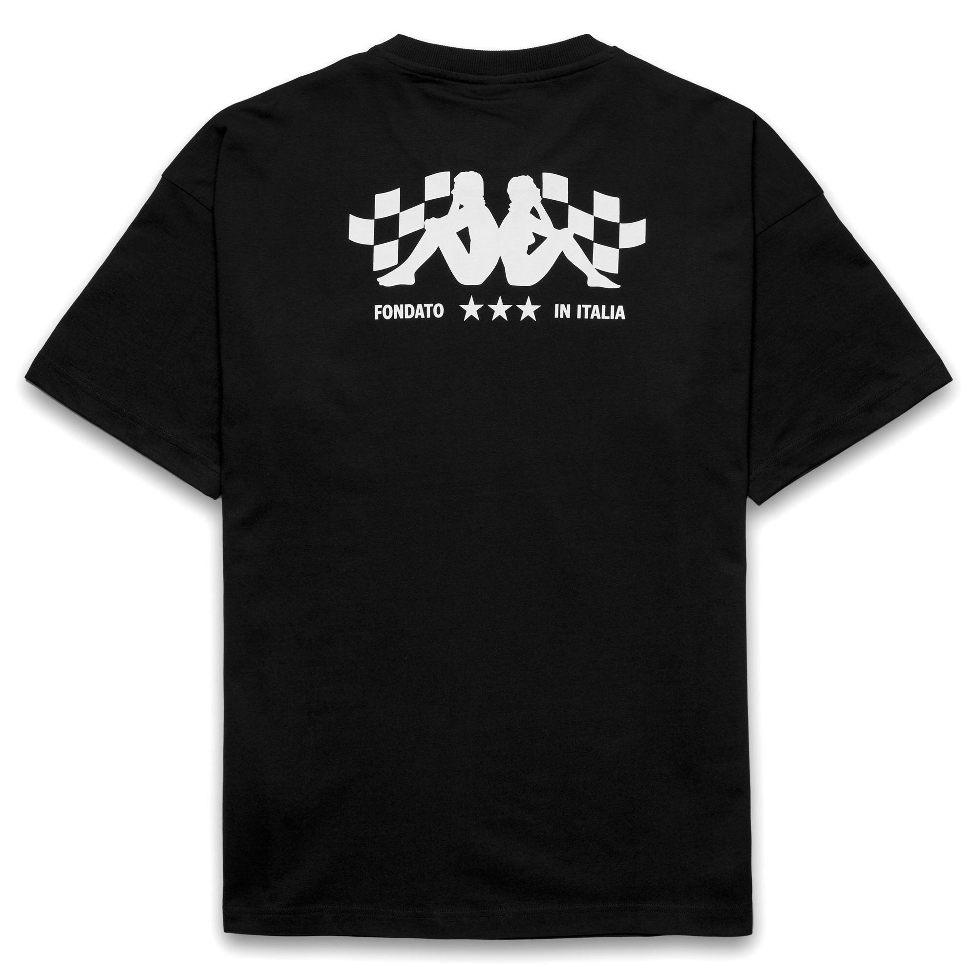 T-shirt pour homme noir pour streetwear sportif 2/2