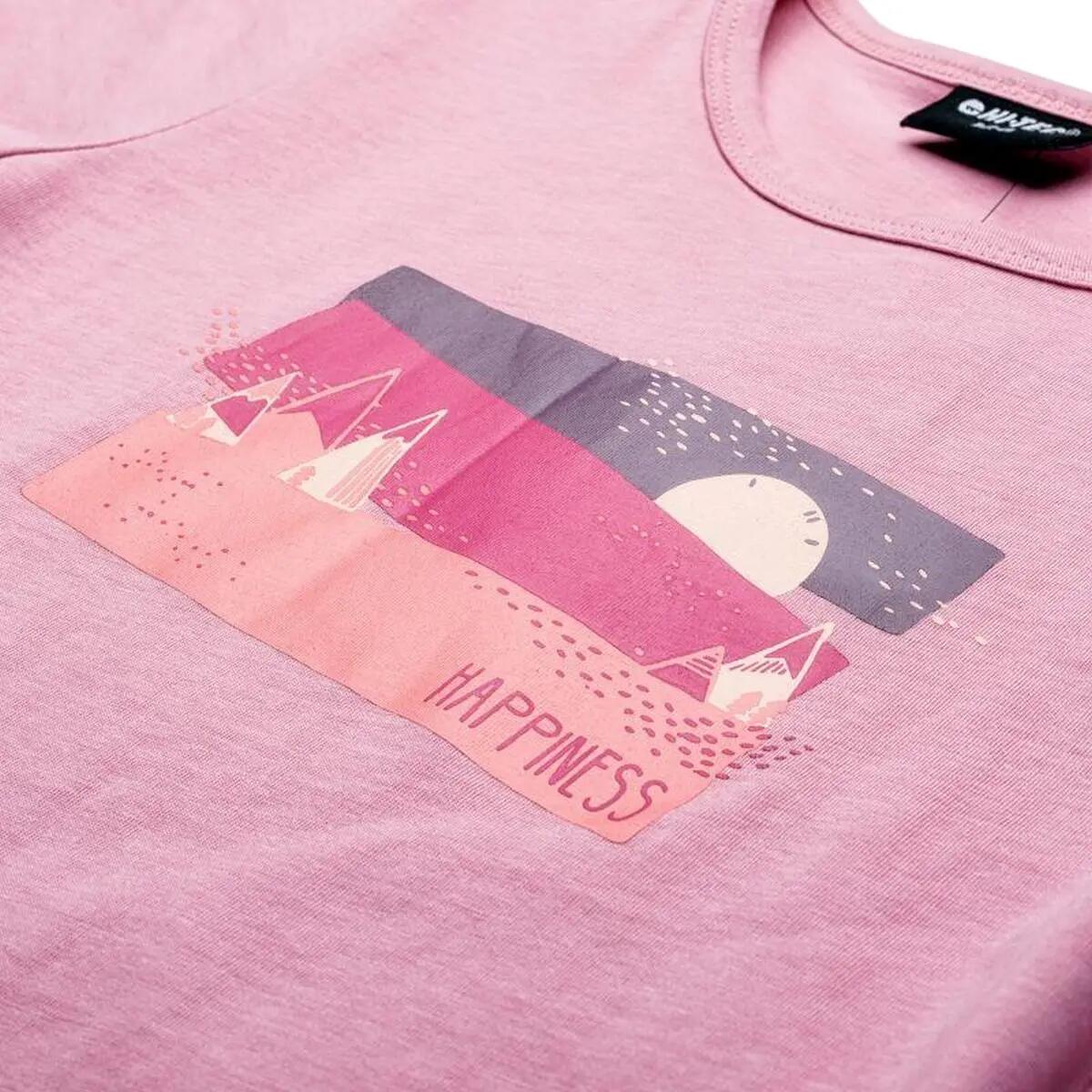 Maglietta Bambini Hi-Tec Nela Rosa 4/4
