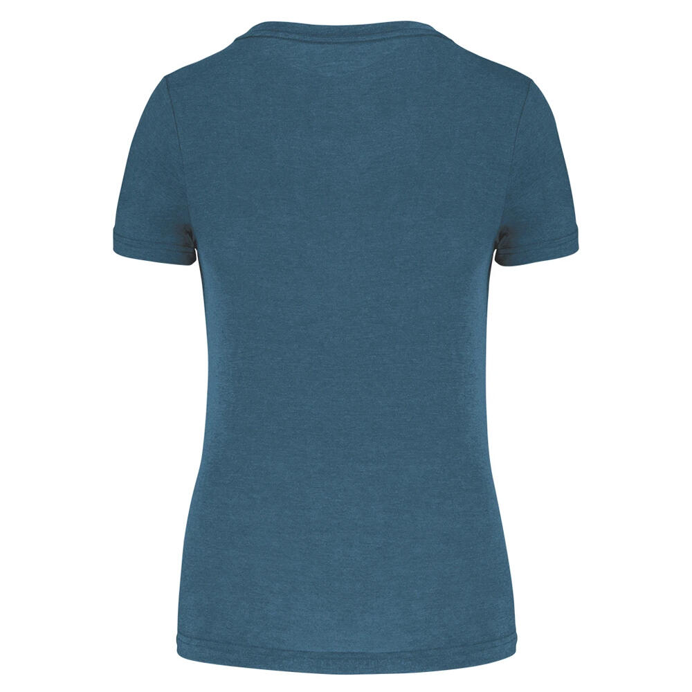 Tshirt Sport Femme (Bleu Canard Chiné) 2/3