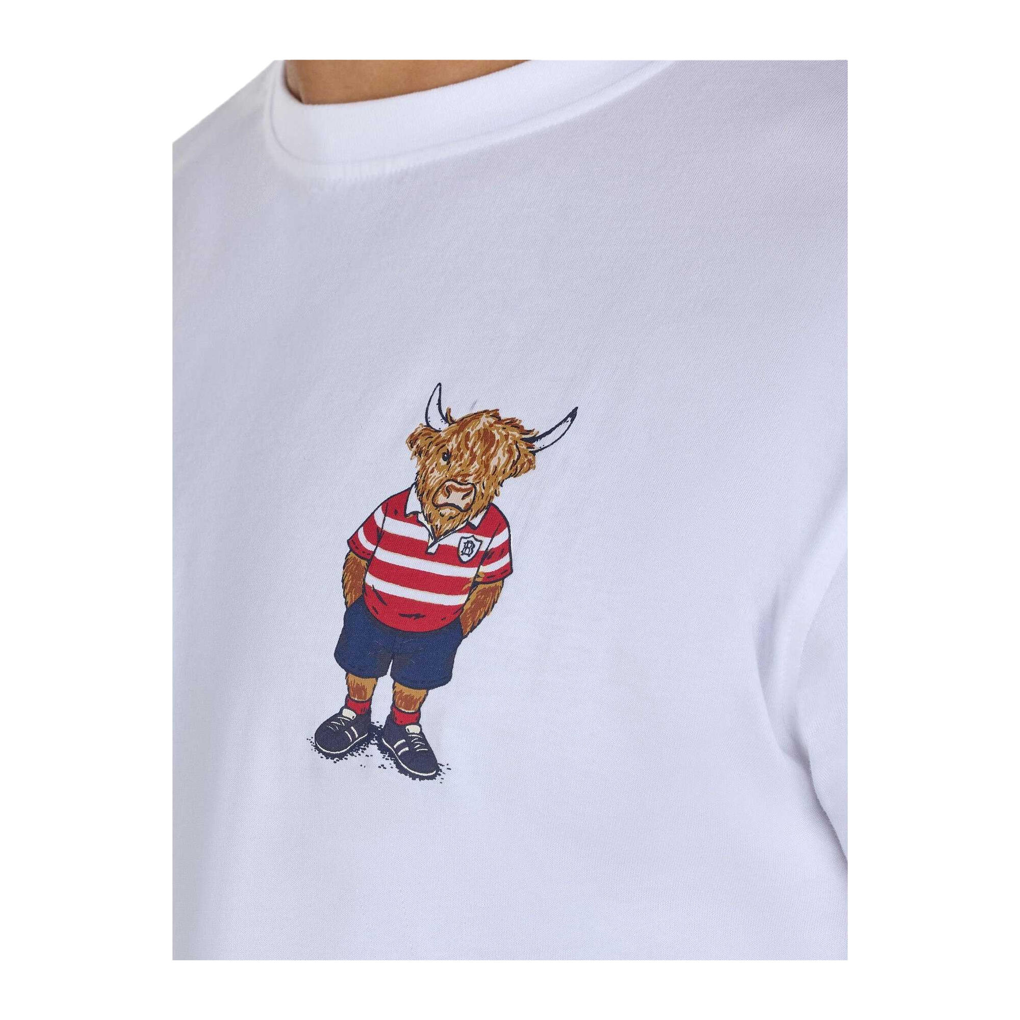 "Bully Boy" TShirt für Herren Weiß 4/4