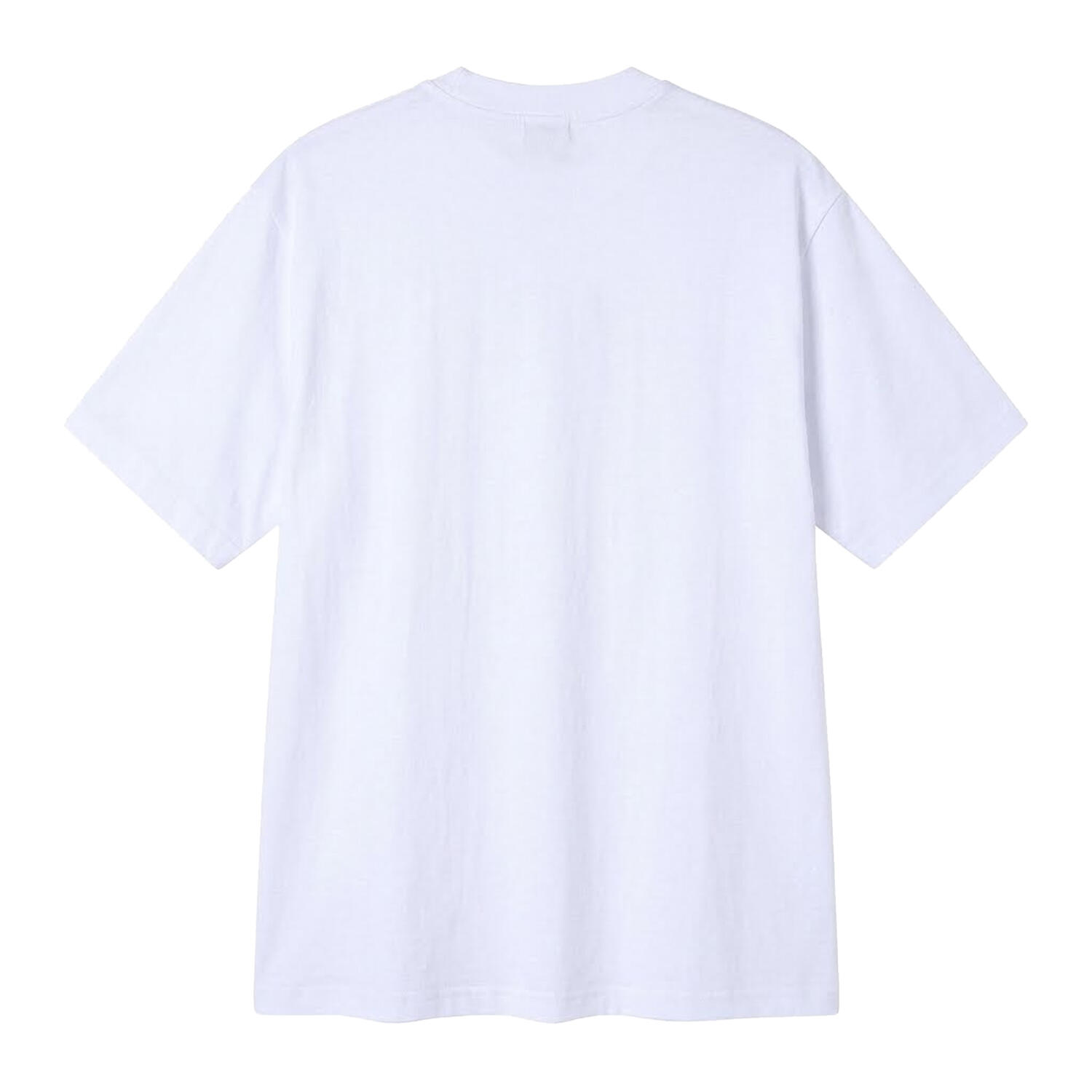 Mens Logo Crew Neck TShirt (White) 2/2