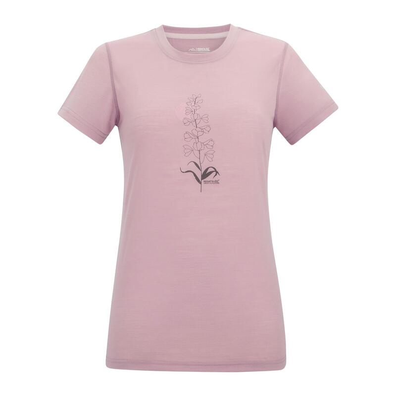 Tricou Drumeții În Natură Regatta Escade Flower Femei