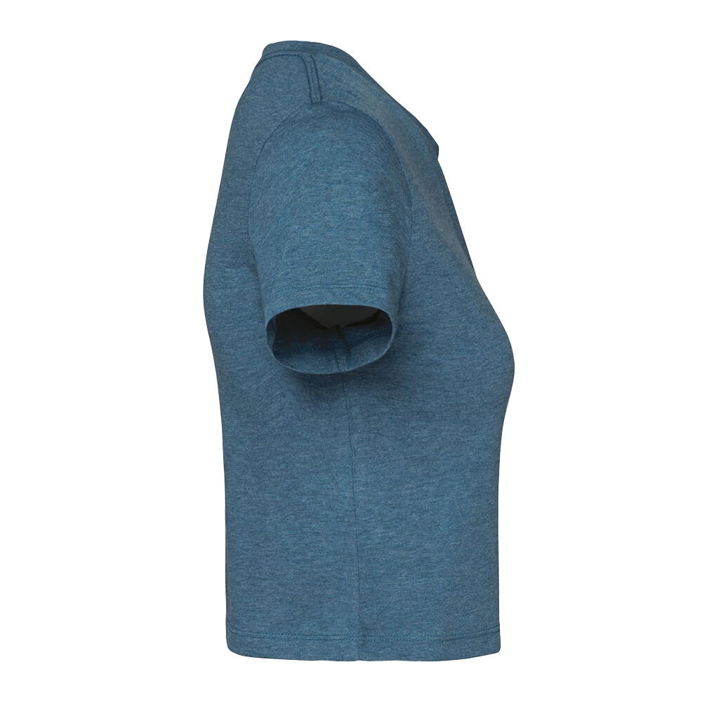Haut Court Femme (Bleu Canard Chiné) 3/3