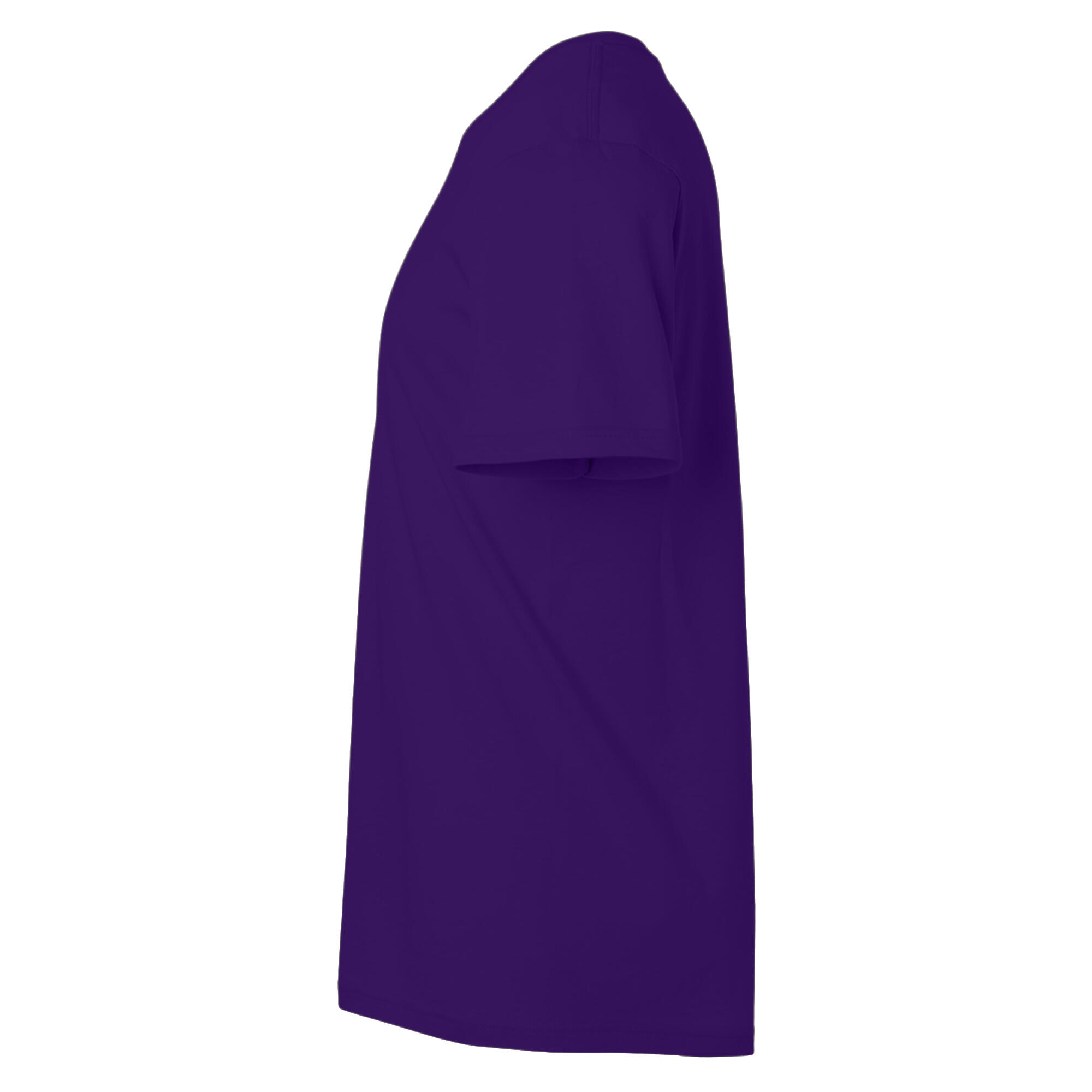 Mens SoftStyle Ringspun TShirt (Fan Dark Purple) 3/3