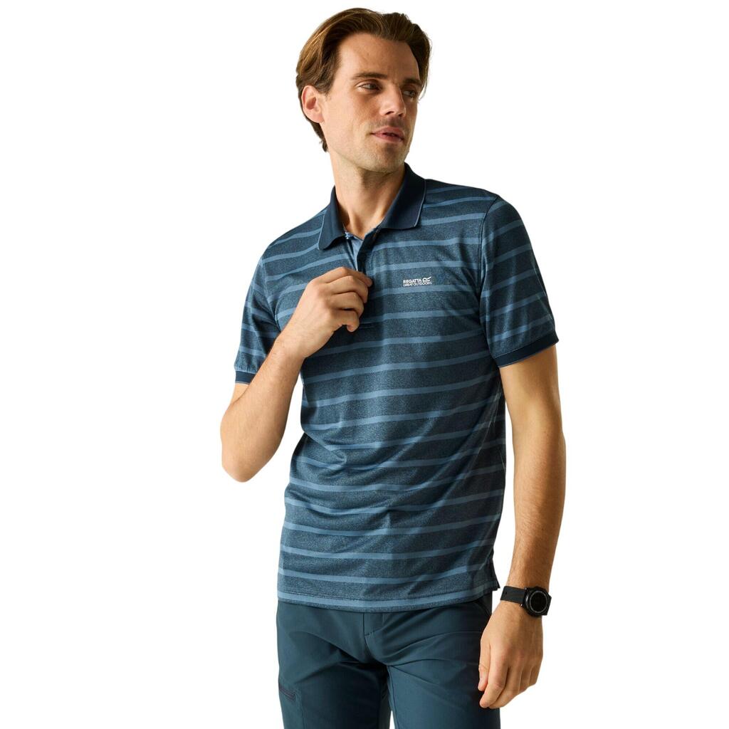 Mens Kildra Polo Shirt (Night Sky/China Blue)