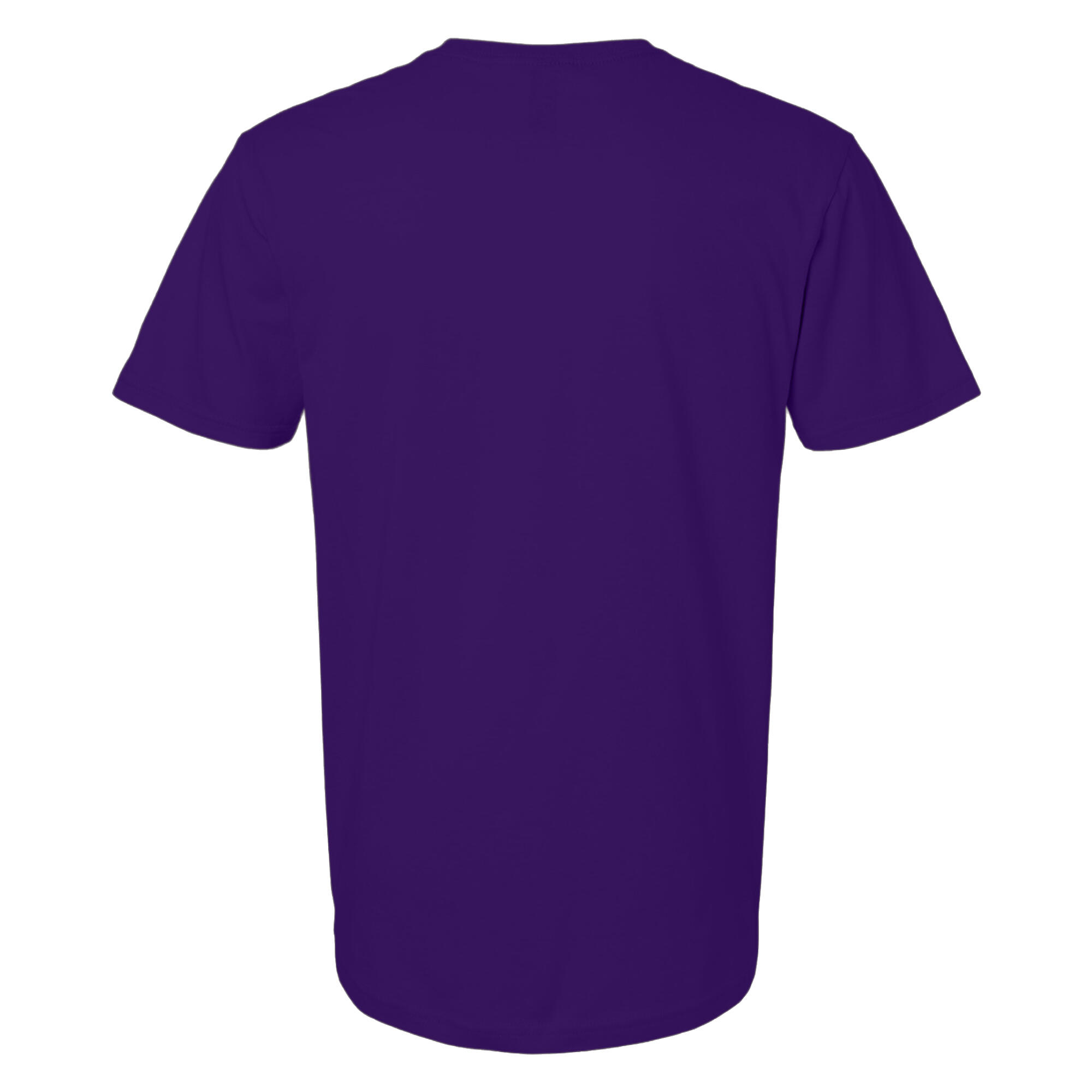 Mens SoftStyle Ringspun TShirt (Fan Dark Purple) 2/3