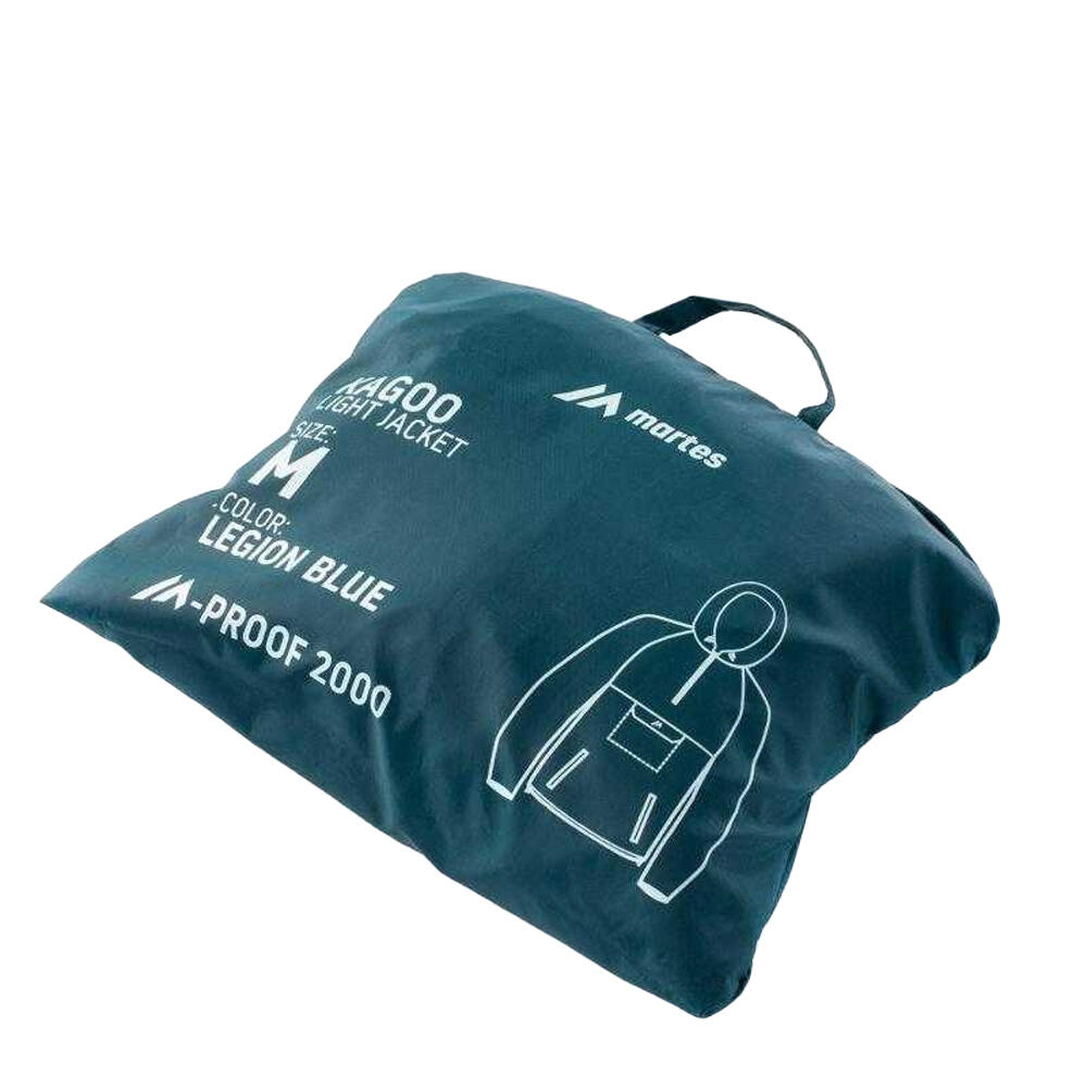 Chaqueta con Capucha Essentials Kagoo para Adultos Unisex Azul 4/4