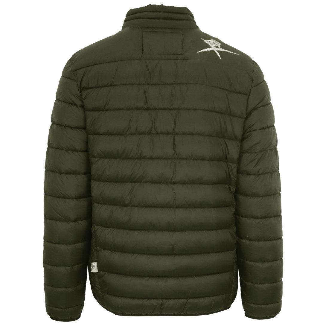 Steppjacke für , Logo Herren Grün 2/2