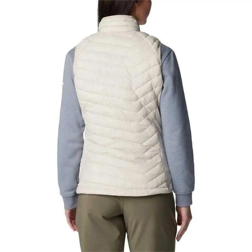 Gilet Trapuntato Donna Columbia Powder Pass Beige 3/7
