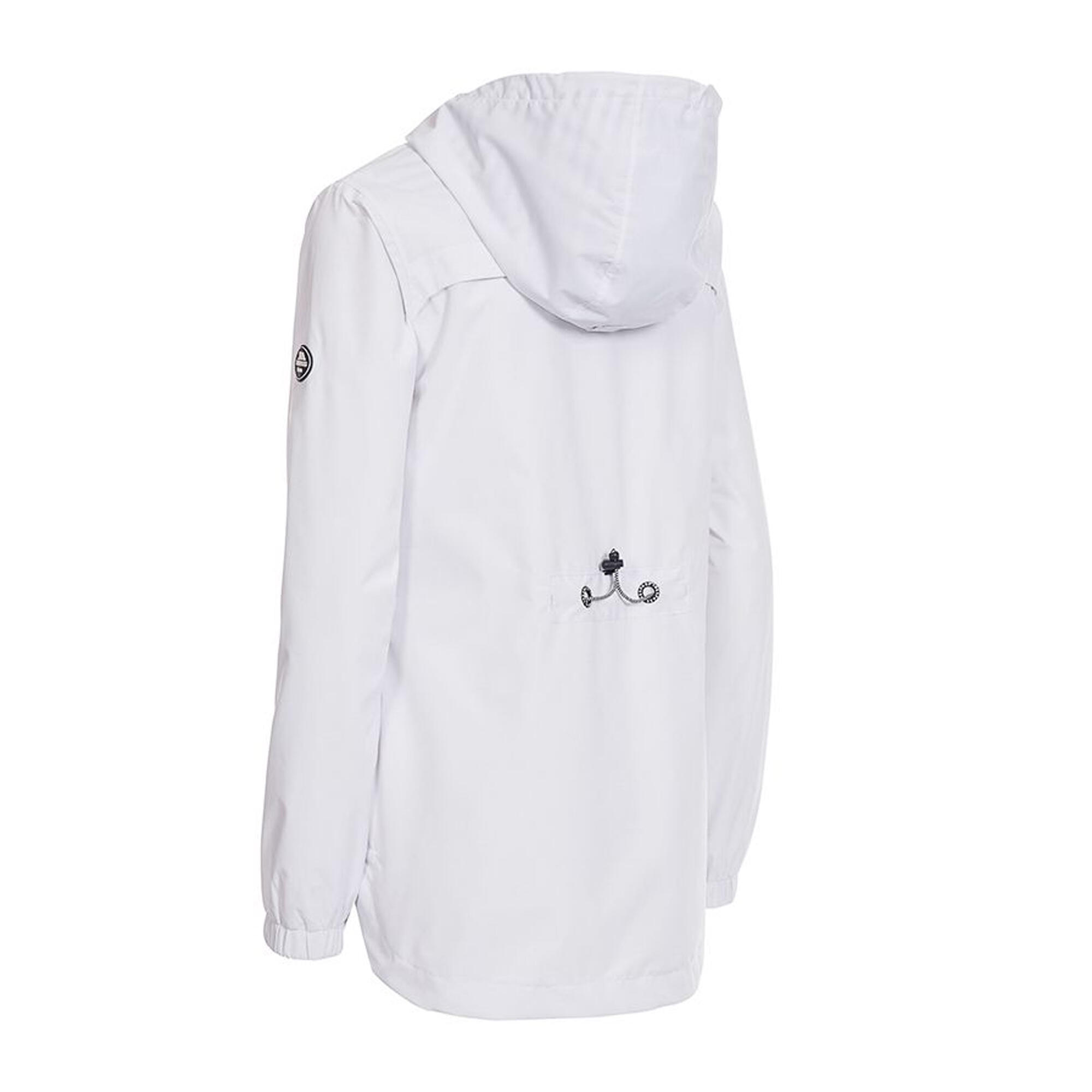Giacca Impermeabile Donna Trespass Flourish Bianco 3/5