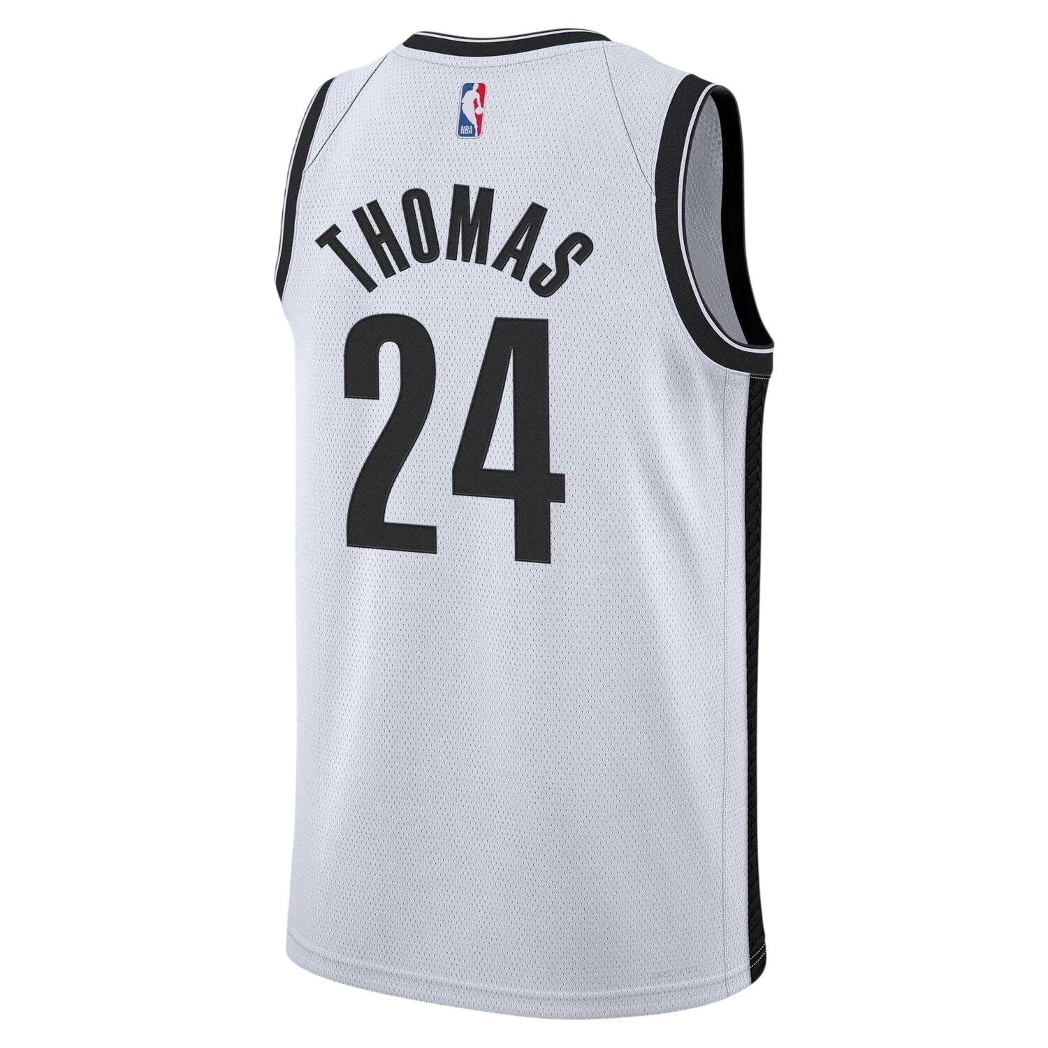 Maillot De Basket Motif/style Nike THOMAS Enfant (Blanc) 2/3
