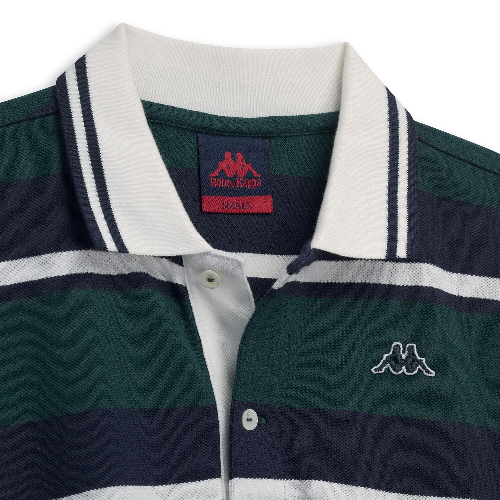 Polo da uomo in cotone verde da lifestyle 3/3