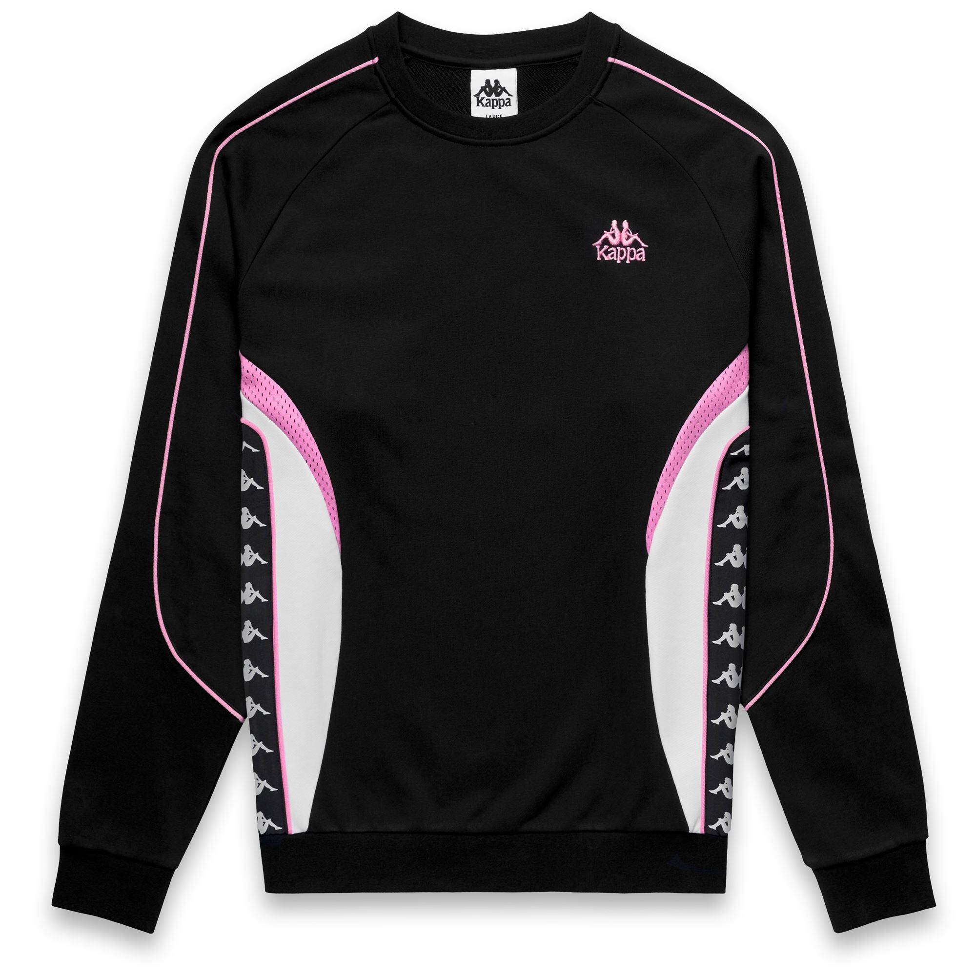 Sweat-shirt pour homme noir pour streetwear sportif 1/2