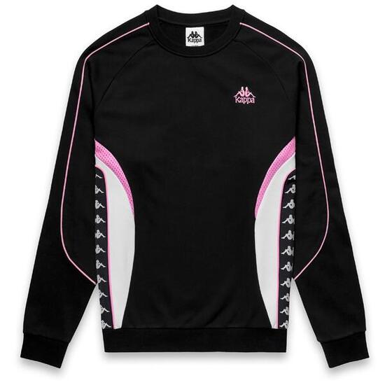 Sweat-shirt pour homme noir pour streetwear sportif
