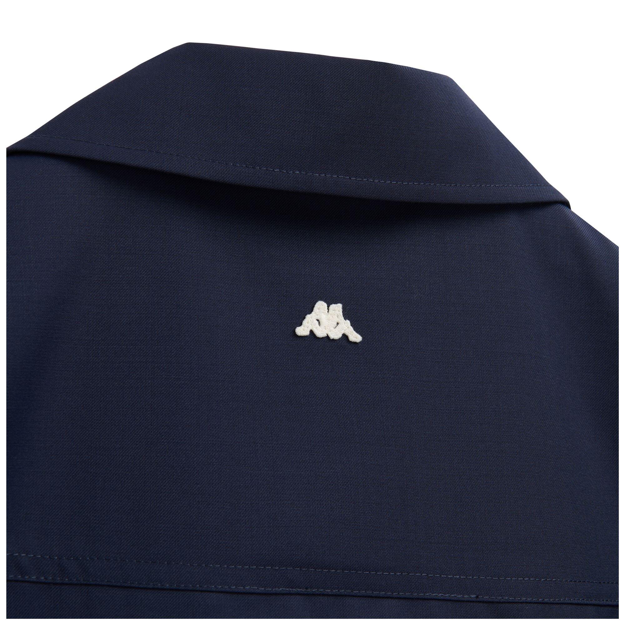 Camicia da uomo in poliestere blu da casual 3/3