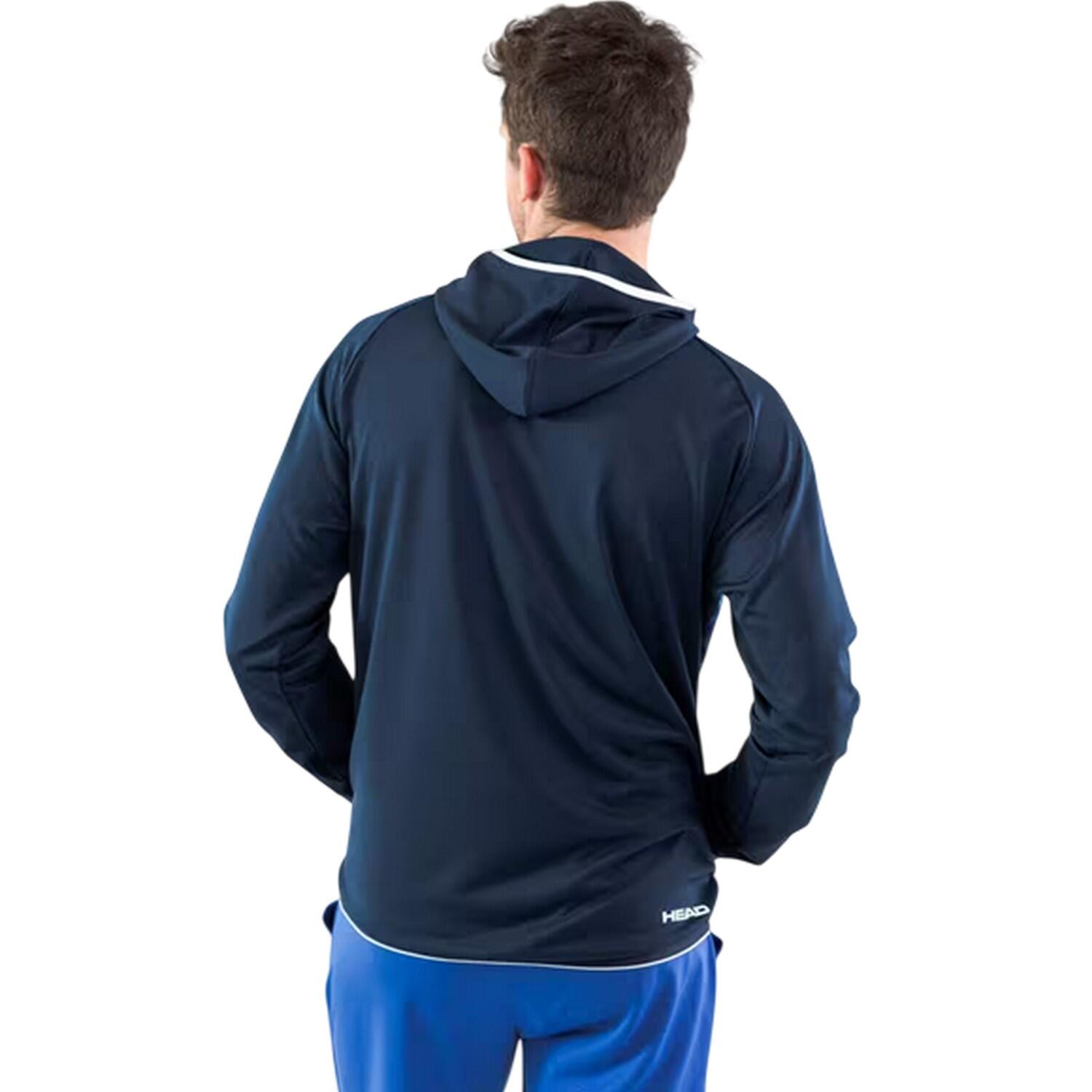 Sweatshirt für , Regulär, Raglanärmel Herren Blau 3/4