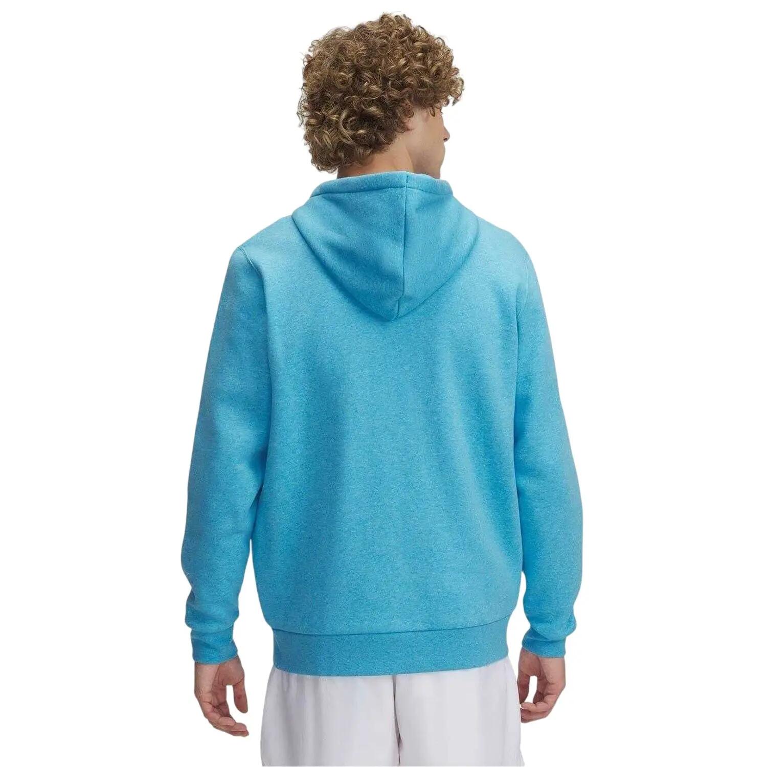 "Icon" Hoodie mit durchgehendem Reißverschluss für Herren Blau 2/5