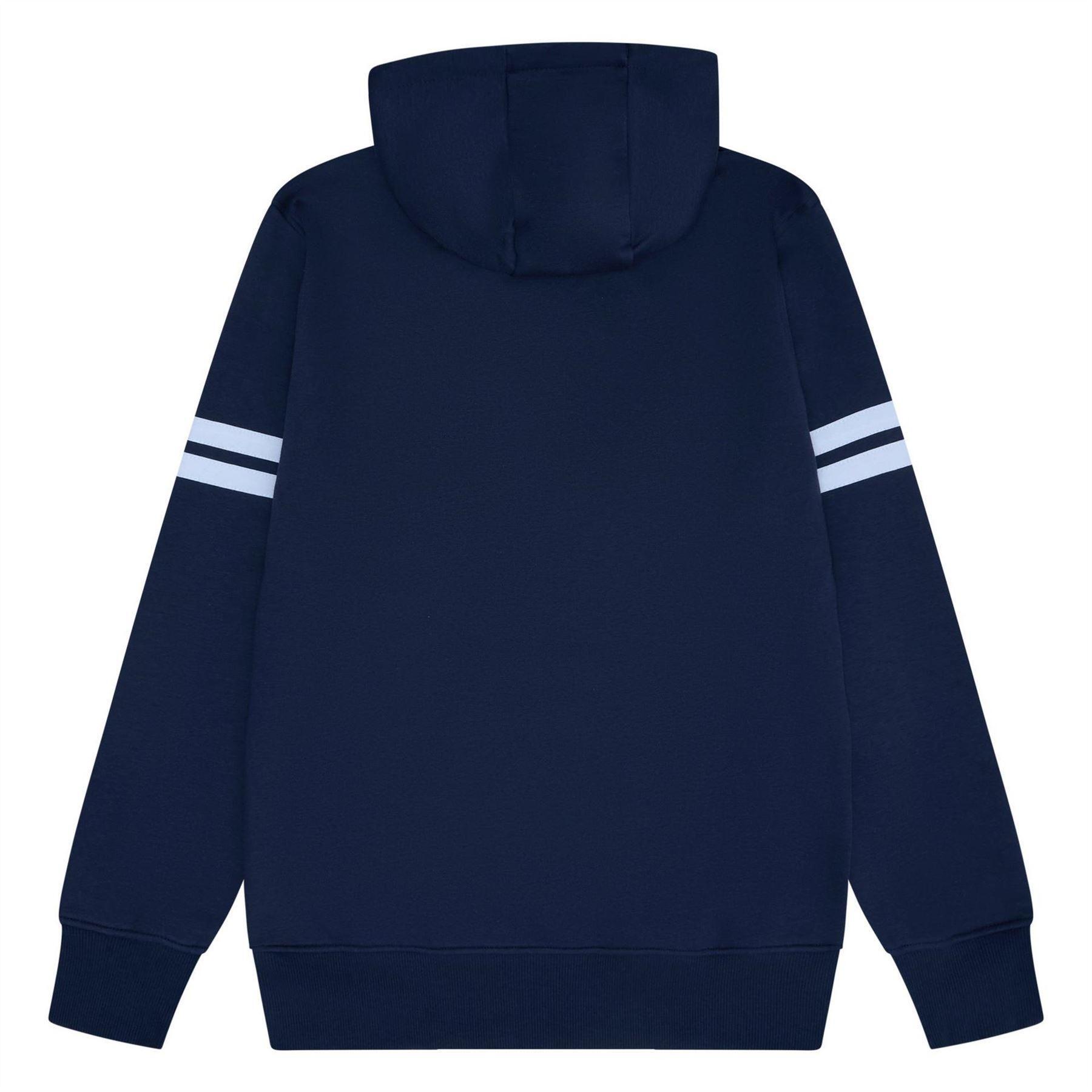 Sweat À Capuche Manches Longues Homme (Bleu Marine) 2/4