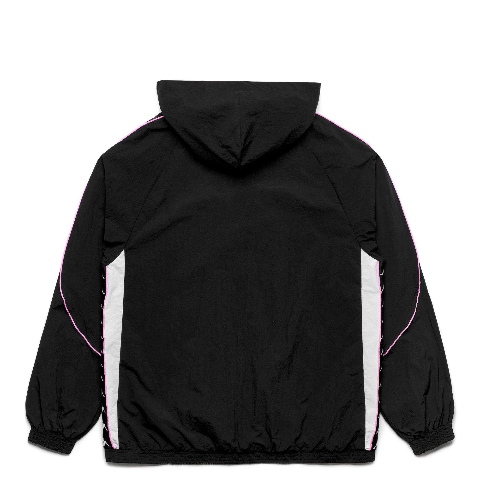 Felpa con zip da uomo in nylon nero da streetwear sportivo 2/2