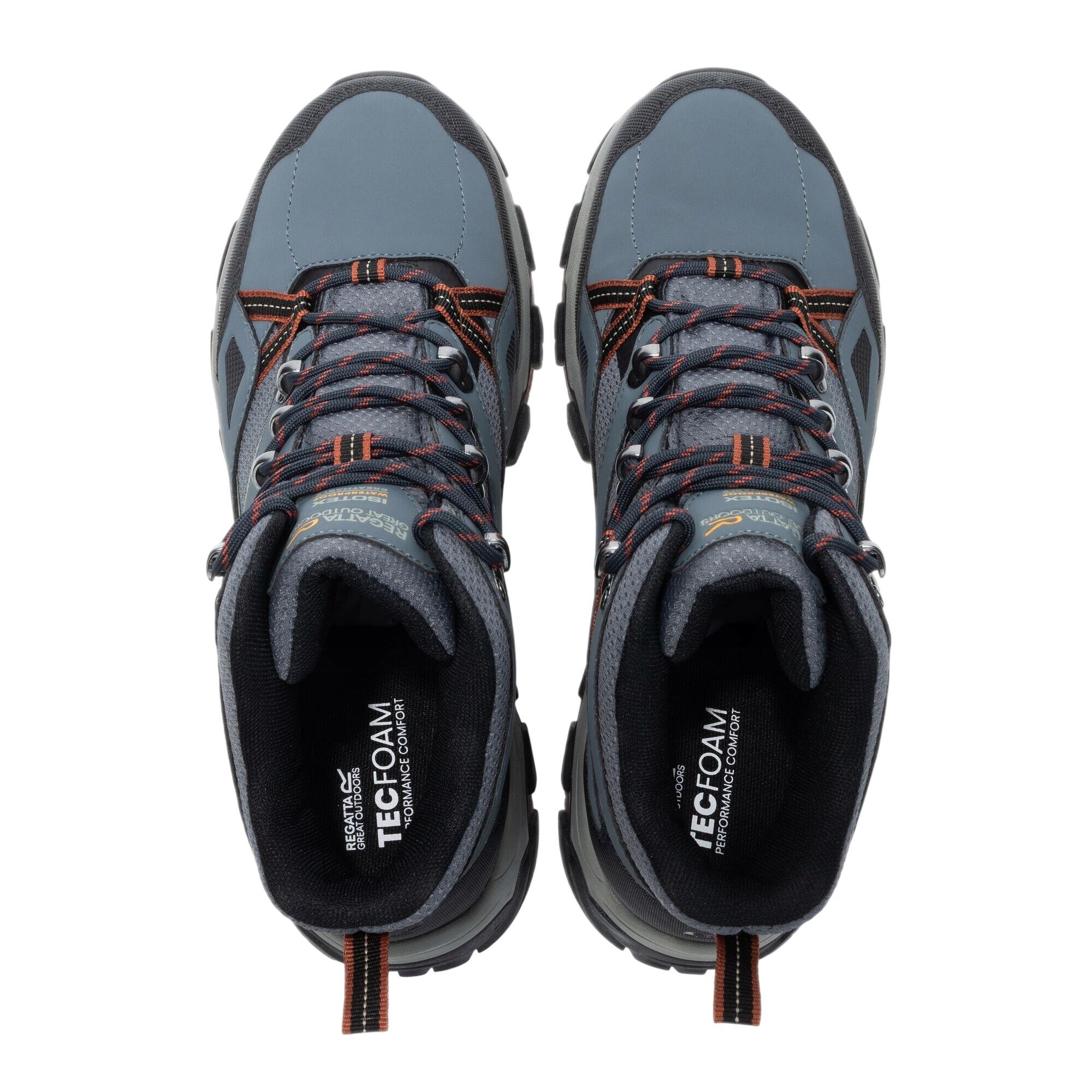 Botas de caminhada Holcombe III para homem (Tempestade escura/tijolo) 4/5