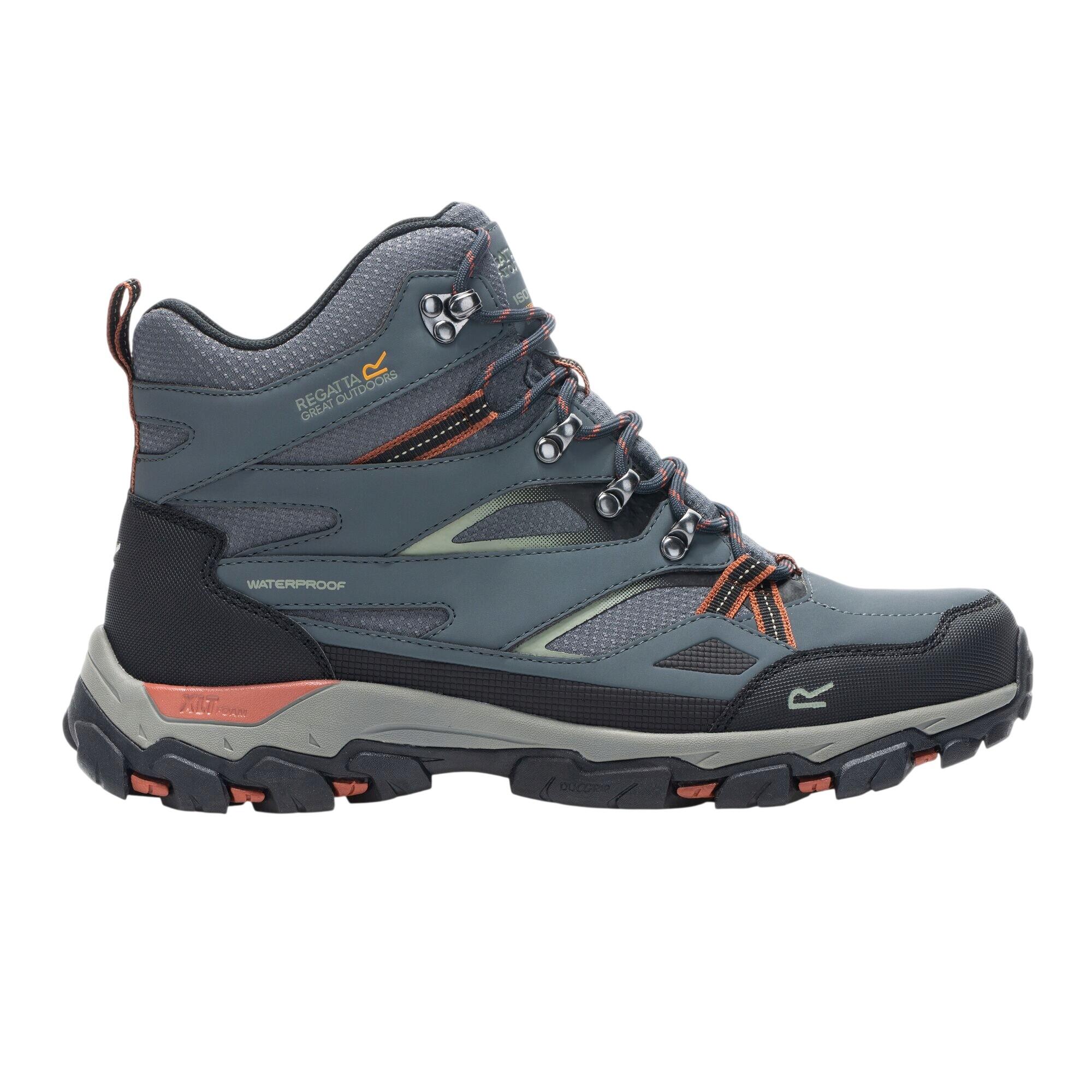 Botas de caminhada Holcombe III para homem (Tempestade escura/tijolo) 3/5
