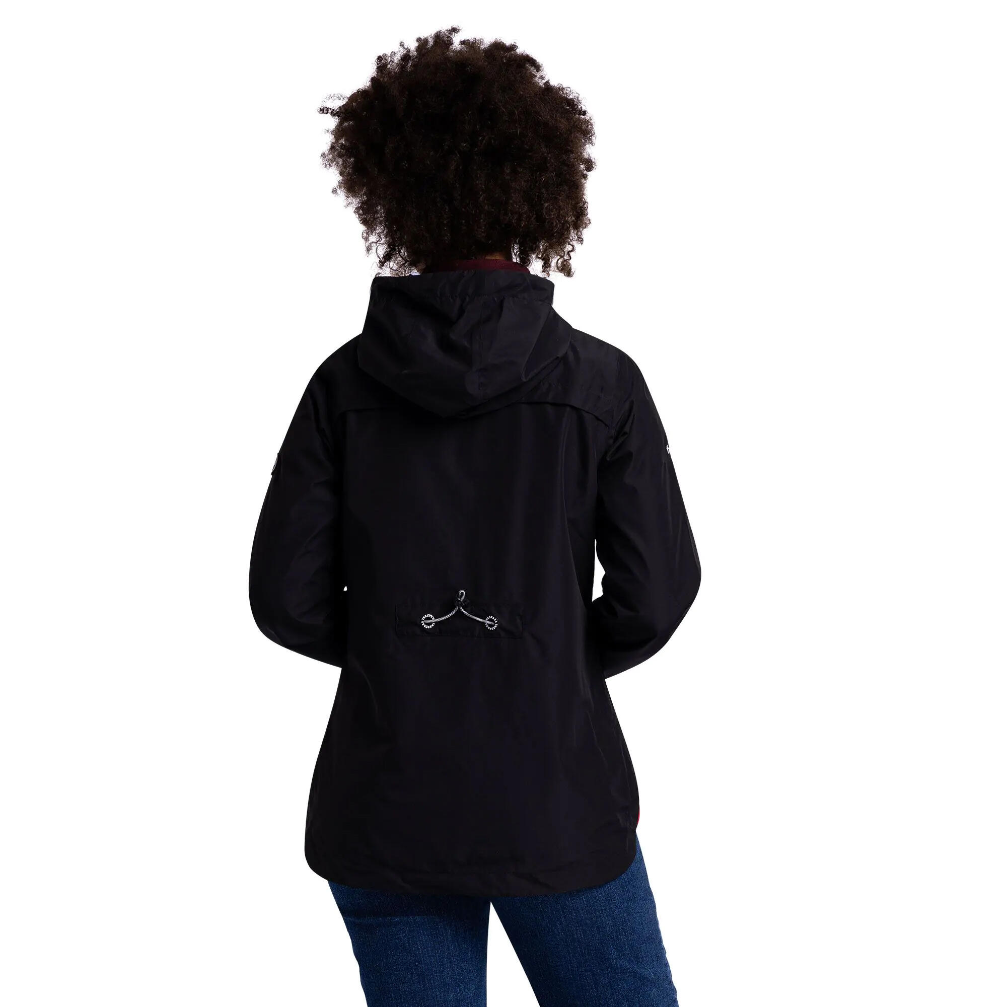 Giacca Impermeabile Donna Trespass Flourish Nero 4/5