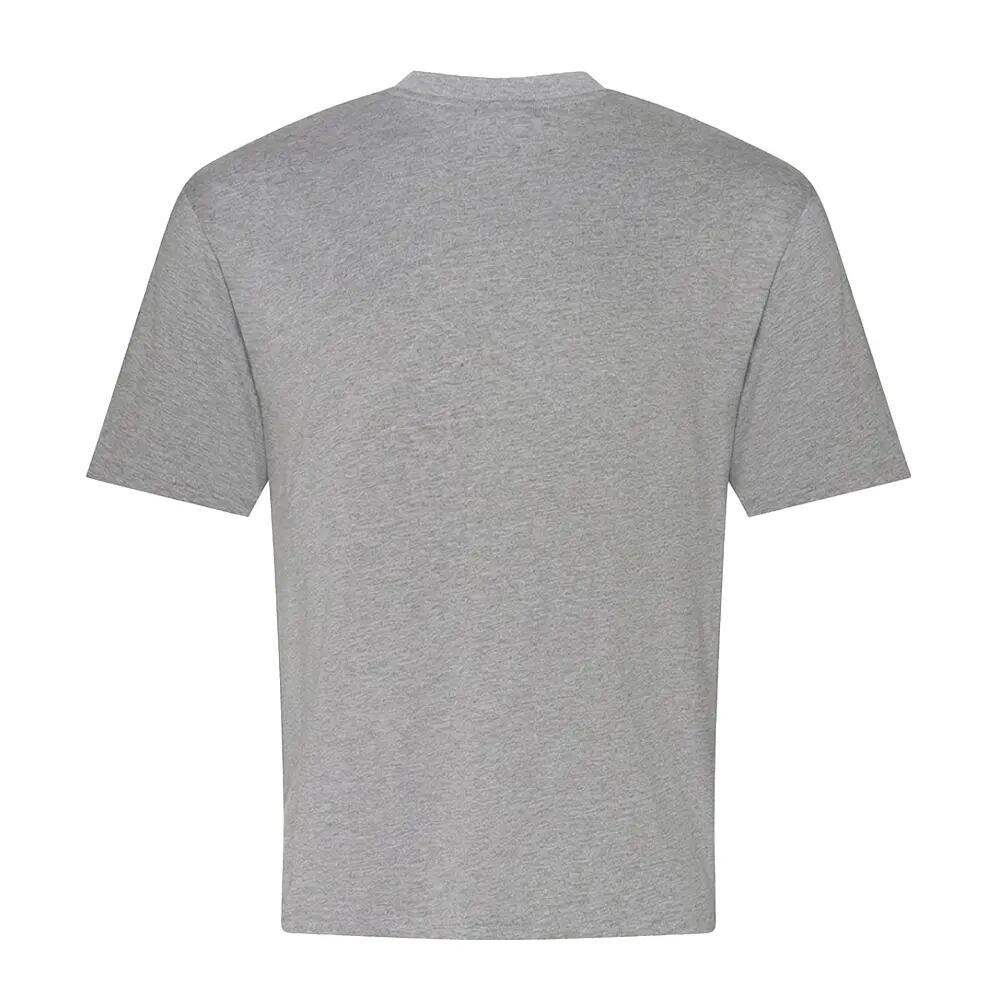 Mens Heavyweight Boxy TShirt (Heather Grey) 2/2