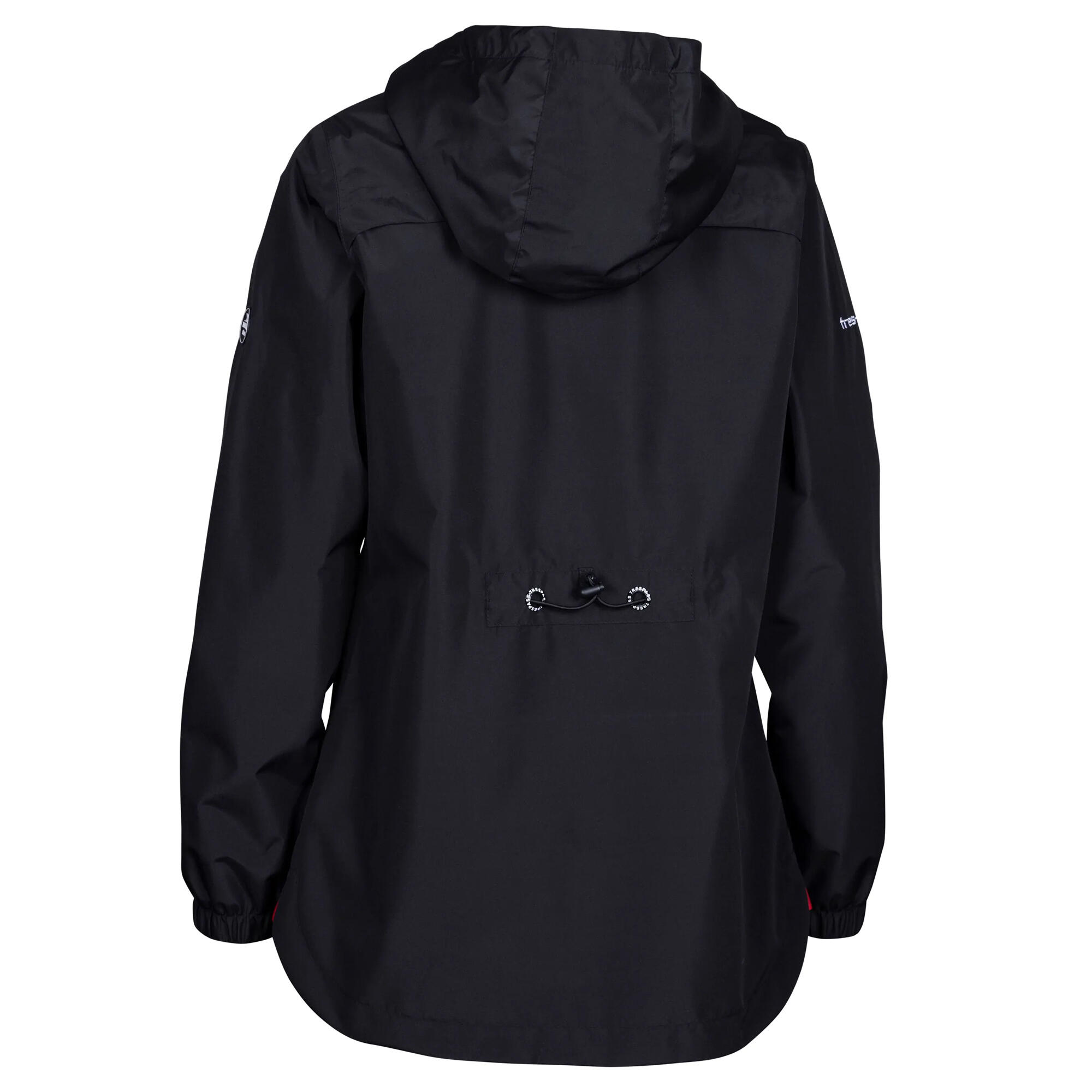 Giacca Impermeabile Donna Trespass Flourish Nero 3/5