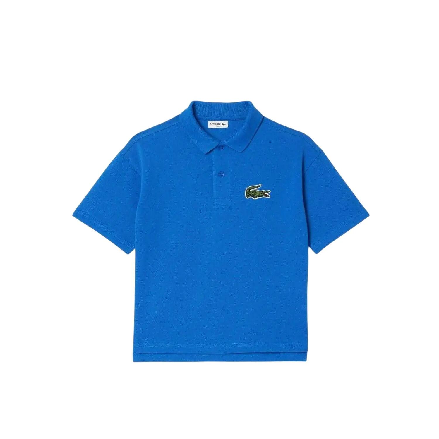 Poloshirt für , leger, kurzärmlig Kinder Blau 2/2