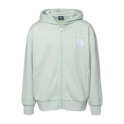 Rigel full zip hoodie kinderen/kinderen (groen)