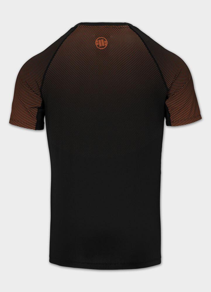 Męski krótki rashguard PITBULL techniczna sportowa koszulka RANKED 4/7