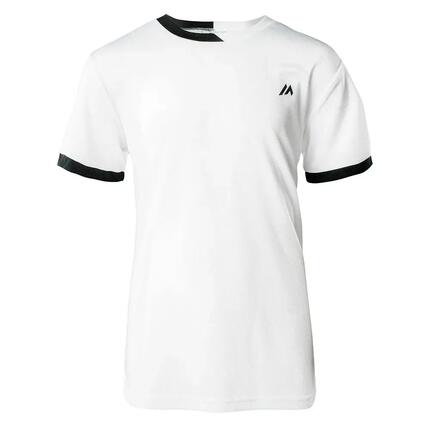 Tshirt Manches Courtes LIBEROS Enfant (Blanc / Noir)