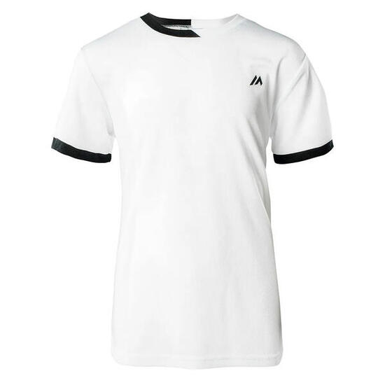 Tshirt Manches Courtes LIBEROS Enfant (Blanc / Noir)