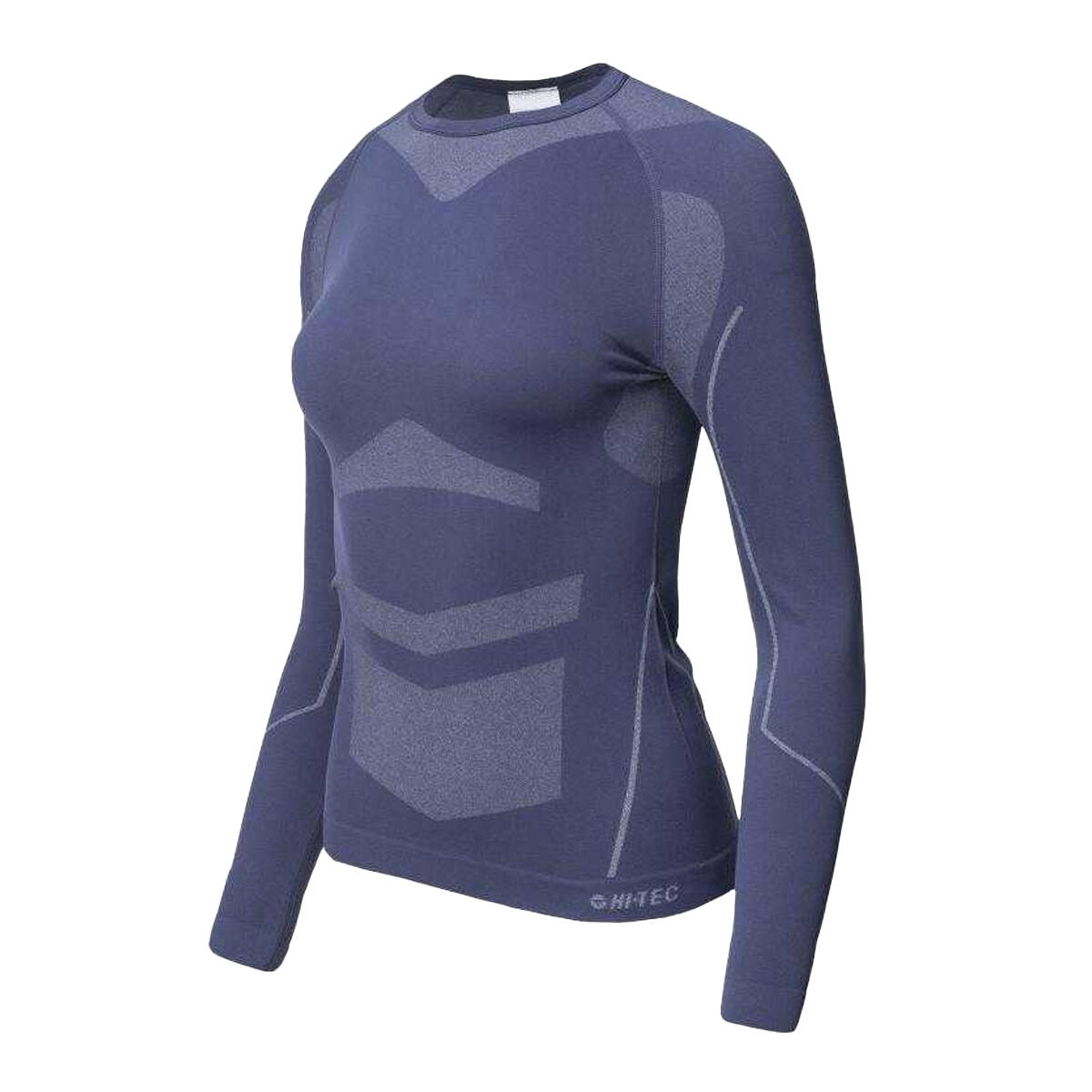 Maglietta Termoattivo Donna Hi-Tec Buraz Blu 3/3