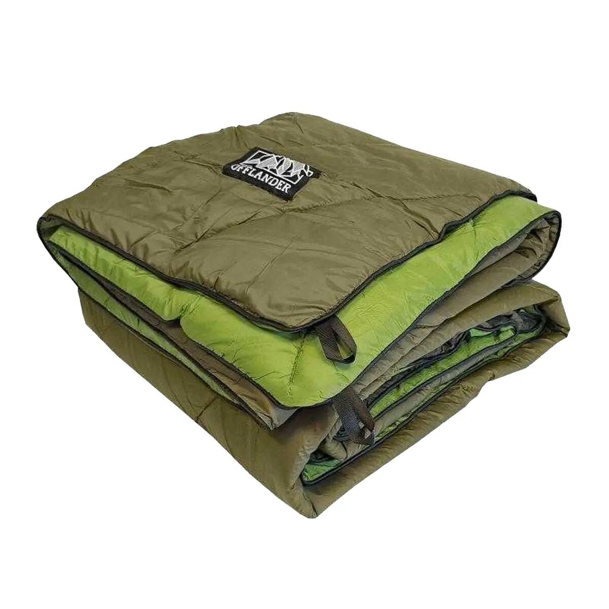 Couverture Camping Motif/style Logo (Vert) 3/4