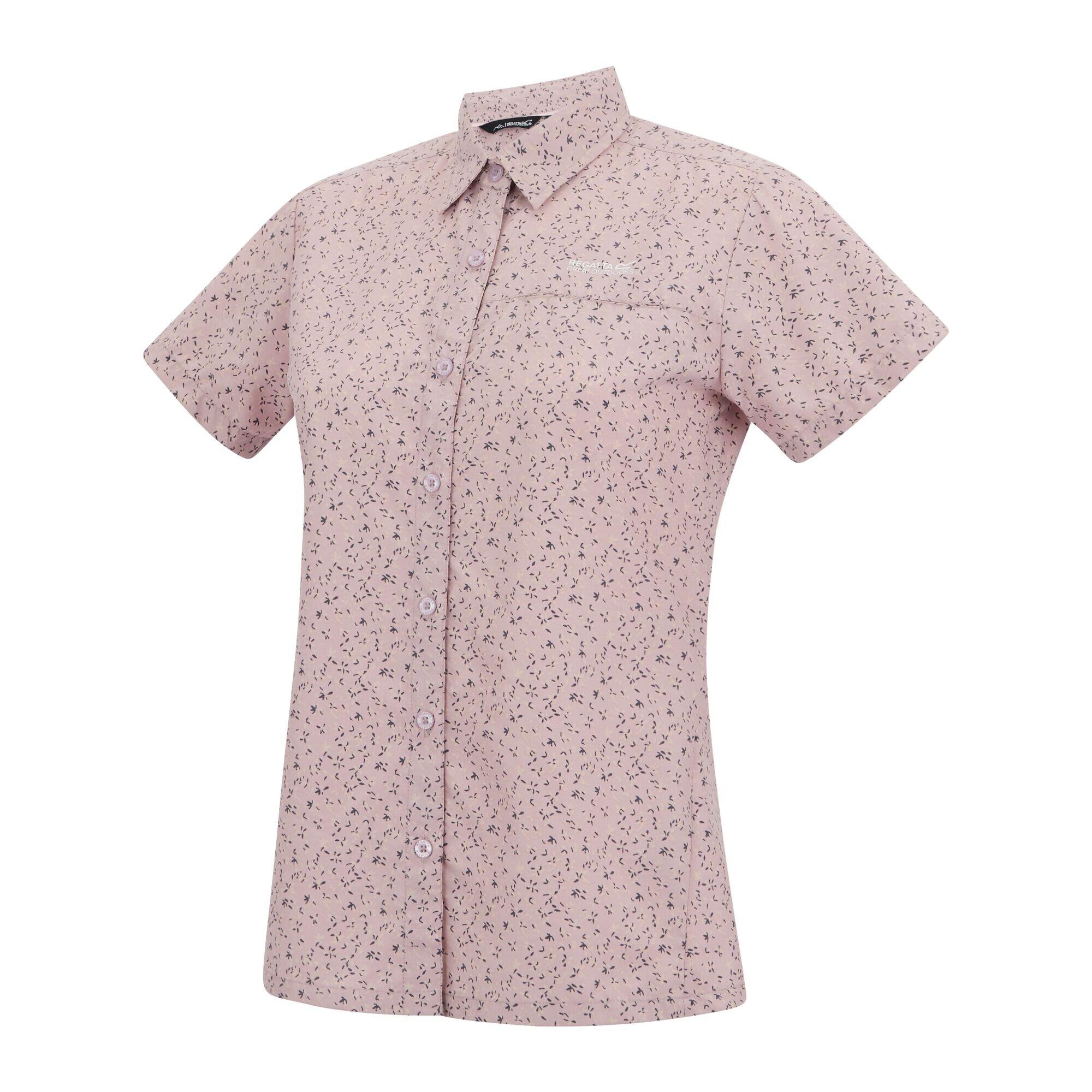 Dames Mindano VIII Petal Overhemd (Lila poeder) 4/5