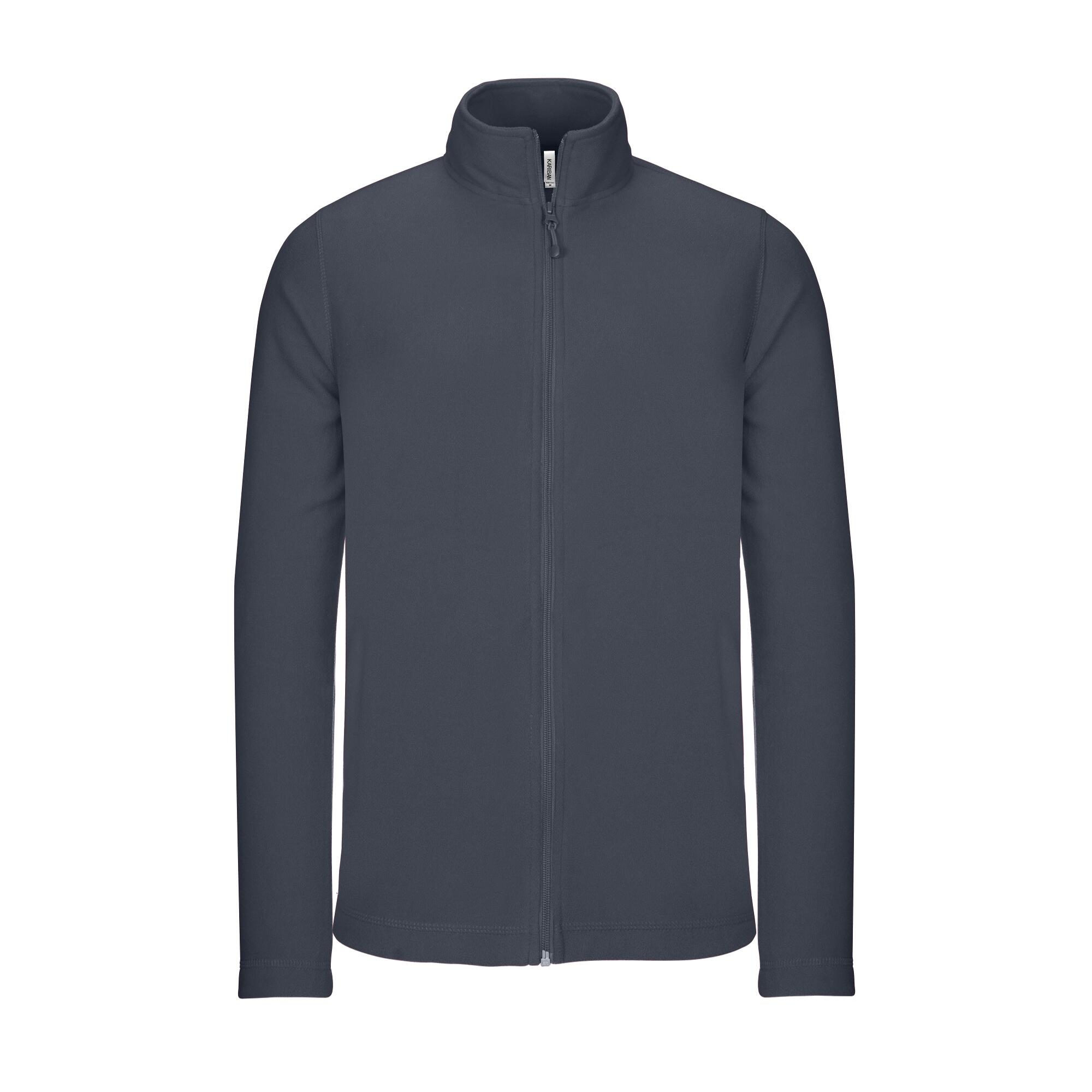 Giacca In Micropile Uomo Kariban Grigio 2/2